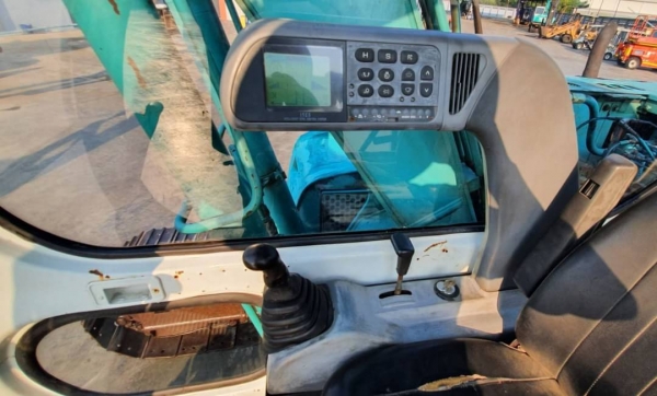 ขายด่วนราคาพิเศษ650,000บาทหกแสนห้าหมื่นบาทถ้วนรถแบคโฮKOBELCO-SK120MARK5มาร์ไฟร์รถนอกเพิ่งนำเข้ามาใหม่ยังไม่เคยใช้งานในเมืองไทยเลย