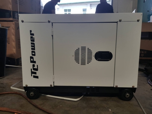 เครื่องปั่นไฟ ขนาด 6.3 KW 230V 1 เฟส รับประกัน1ปี มีสินค้าพร้อมส่ง