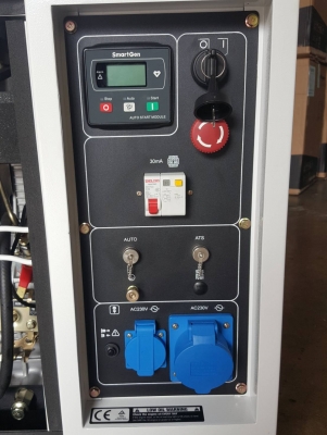 เครื่องปั่นไฟ ขนาด 6.3 KW 230V 1 เฟส รับประกัน1ปี มีสินค้าพร้อมส่ง