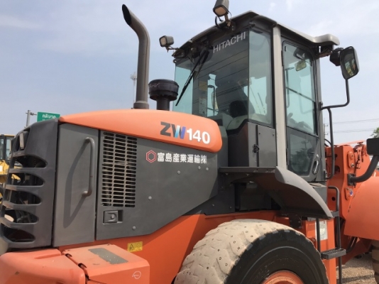 ขายรถตักล้อยาง HITACHI ZW140 (เท่าเทียบ WA200-6) ปี 2013 นำเข้าจากญี่ปุ่น สภาพสวยพร้อมใช้ มีVDOการทำงานครับ