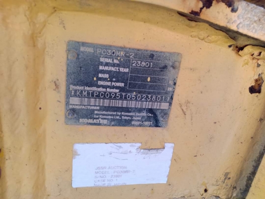 ขายKOMATSU PC30MR-2. เก่านอกแท้  เดิมๆๆ  เครื่องปั๊มแห้ง  สวย ใช้งานมาน้อย โทร 089-3818694 จ๊อย