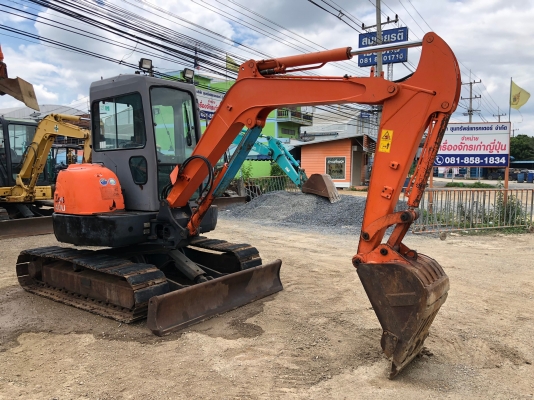 ขายแบคโฮ Hitachi ZX40U ตู้เก๋ง นำเข้าเองจากญี่ปุ่น โทร 081-8581834 แบงค์