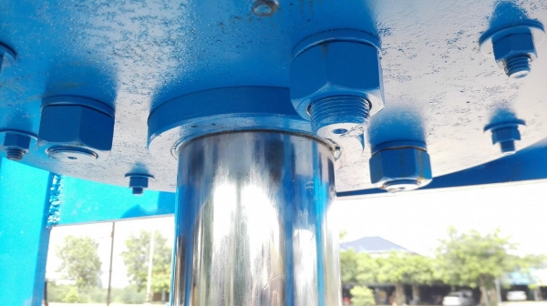 แท่นอัดไฮดรอลิคแบบไฟฟ้า ขนาด 150 ตัน ชุดมอเตอร์ไฮดรอลิคต้นกำลัง 20 HP 380V คอนโทรลมือโยก สภาพสวยพร้อ