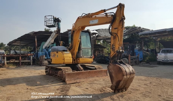 Shock SALE !!ลดกระหน่ำ*รถขุด KOMATSU PC78US-6NO คอนโทรลน้ำมัน ,ปั๊มนิ้ว ,แทรคเหล็ก ,ใบมีดดัน ,มีเก๋ง ,มีลายหัวเจาะ