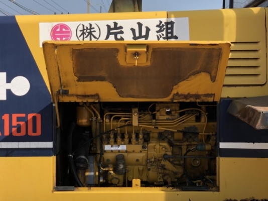 ขายรถตักล้อยาง KOMATSU WA150-1 นำเข้าเองจากญี่ปุ่น สภาพสวยพร้อมใช้ มีVDOการทำงานครับ