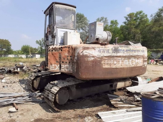 ขาย 495,000 HITACHI EX 200-2 รถแบคโฮติดแม่เหล็กดูดเหล็ก เครื่องดี ปั้มแรง เอวแน่น แม่เหล็กดูดแรง ช่วงล่างเต็ม รถพร้อมใช้งาน เอกสารซื้อขาย รถอยู่ กทม. 090-772-3710 090-772-3708