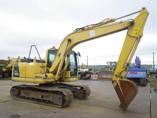 ขายKOMATSU PC120-8 เก่านอกแท้  สภาพสวย พร้อมใช้  โทร 089-3818694 จ๊อย