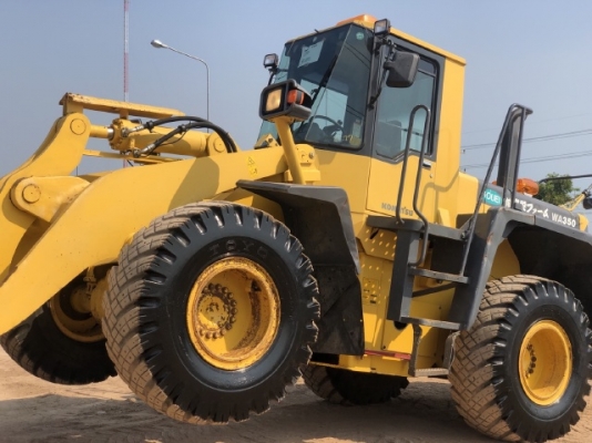 ขายรถตักล้อยาง KOMATSU WA350-3 นำเข้าเองจากญี่ปุ่น สภาพสวยพร้อมใช้งาน มีVDOการทำงานครับ