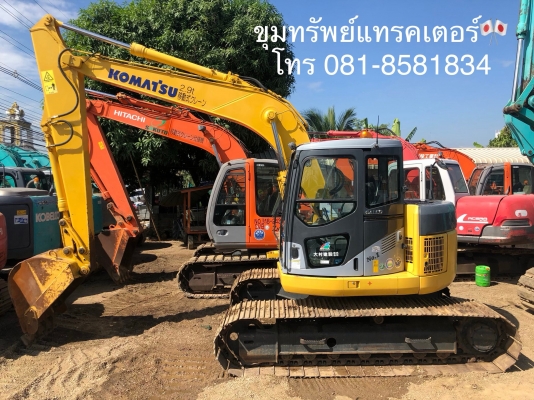 ขายรถขุด Komatsu PC138US-2E1 แทรคใหญ่ อาร์มพิเศษ สเป็กนิยม เครื่องไดเรก 4D95 โคมัสสุ นำเข้าเองขุมทรัพย์แทรคเตอร์ 081-8581834 *ราคาไม่แพง