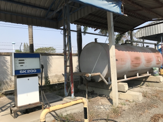 ถังน้ำมัน10,000 ลิตร พร้อมหัวจ่าย