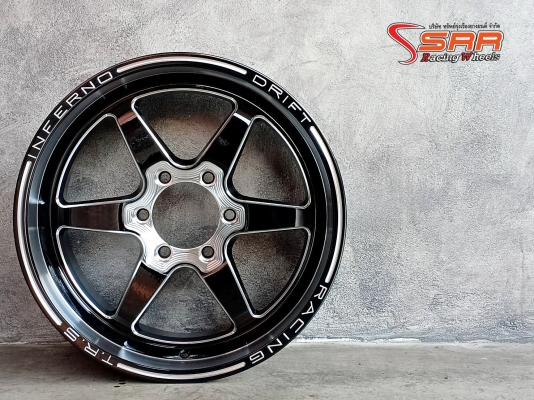 INFERNO SJI 4125 ขอบ18 ET+25 6x139.7 วงละ 4,750 บาท