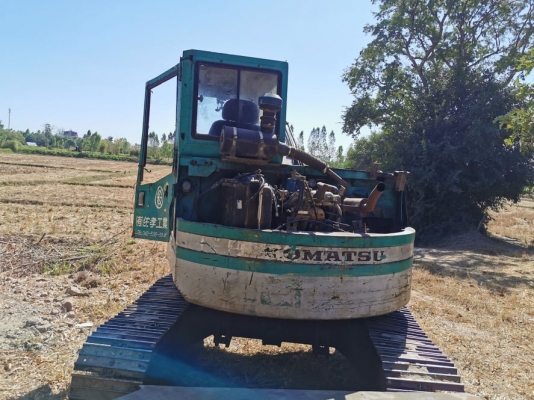 KOMATSU PC75UU-1 รถใช้งานได้ปกติ เอกสารเล่มทะเบียน