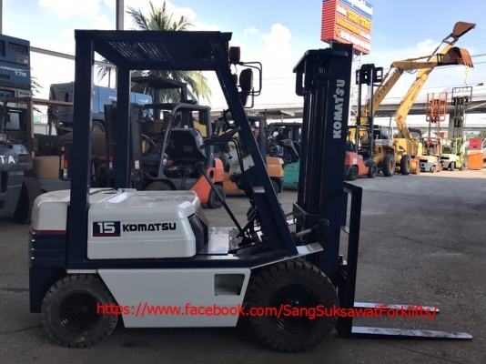 KOMATSU ขายรถยก 1.5 ตัน รถนอกนำเข้าเองจากญี่ปุ่น MADE IN JAPAN