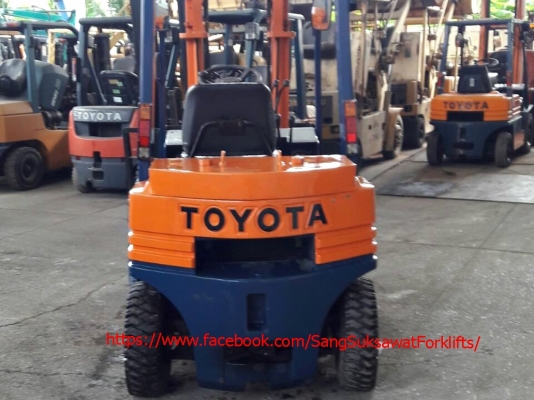 TOYOTA ขายรถยก 2.5 ตัน รถนอกนำเข้าเองจากญี่ปุ่น MADE IN JAPAN