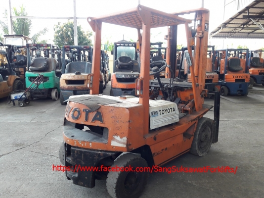 TOYOTA รถยก 2 ตัน รถนอกนำเข้าเองจากญี่ปุ่น MADE IN JAPAN