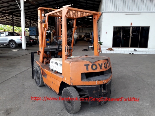 TOYOTA รถยก 2 ตัน รถนอกนำเข้าเองจากญี่ปุ่น MADE IN JAPAN