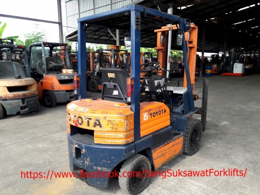 TOYOTA ขายรถยก 1.5 ตัน รถนอกนำเข้าเองจากญี่ปุ่น MADE IN JAPAN