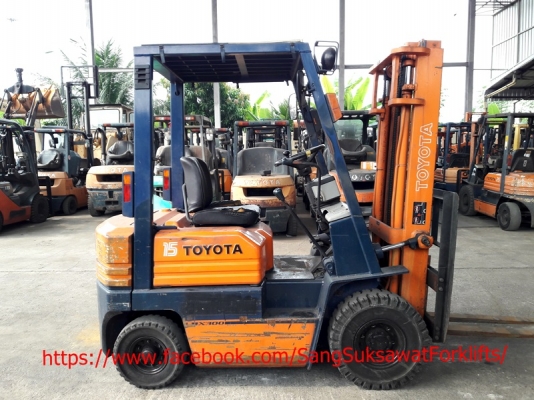 TOYOTA ขายรถยก 1.5 ตัน รถนอกนำเข้าเองจากญี่ปุ่น MADE IN JAPAN