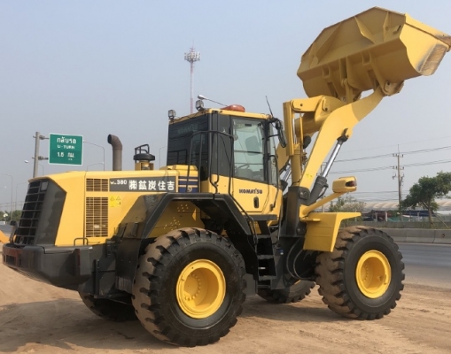 ขายรถตักล้อยาง KOMATSU WA380-6 ปี 2012 รถนอกนำเข้าเองจากญี่ปุ่น สภาพสวยพร้อมใช้ มีVDOการทำงานครับ