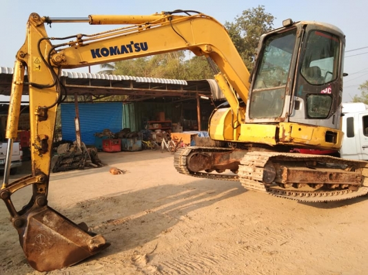 ขายรถขุด KOMATSU PC78US-6NO , มีลายเจาะ, มีแอร์ ,เครื่องยนต์KOMATSU-4D95L ,คอนโทรลน้ำมัน, ปั๊มนิ้ว, แทรคเหล็ก,รถเดิมๆเก่านอก มีเอกสาร