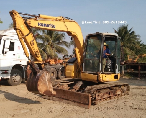 ขายรถขุด KOMATSU PC78US-6NO , มีลายเจาะ, มีแอร์ ,เครื่องยนต์KOMATSU-4D95L ,คอนโทรลน้ำมัน, ปั๊มนิ้ว, แทรคเหล็ก,รถเดิมๆเก่านอก มีเอกสาร
