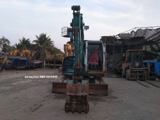 ขายรถขุด KOBELCO SK60-2 เครื่องยนต์ISUZU-4JB1 คอนโทรลน้ำมัน ปั๊มนิ้ว แทรคยาง ,รถเดิมๆเก่านอก มีเอกสาร