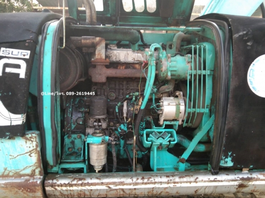 ขายรถขุด KOBELCO SK60-2 เครื่องยนต์ISUZU-4JB1 คอนโทรลน้ำมัน ปั๊มนิ้ว แทรคยาง ,รถเดิมๆเก่านอก มีเอกสาร