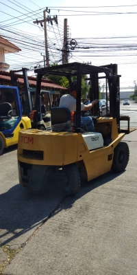 +++ ขายโฟล์คลิฟท์ T.C.M. FD25  ขนาด 2.5 ตัน  เครื่องยนต์ดีเซล  เสา 3 เมตร  เกียร์ออโตเมติค  ยางตันครับ