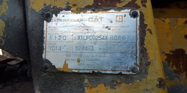 ขายCAT E120ปั้มนิ้วคอลโทลสั้นพร้อมใช้190000