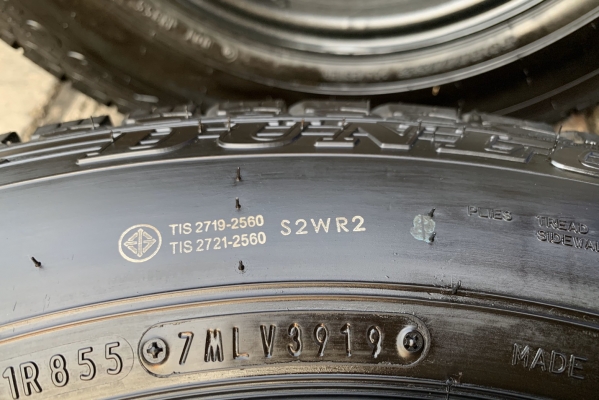 ยางใหม่ป้ายแดง 195 R15 Dunlop ปลายปี 19 ใหม่ยกห้าง ตุ่มอลังทุกเส้น