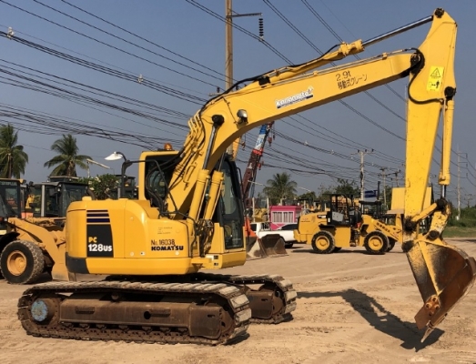 ขายรถขุด KOMATSU PC128US-8 (เทียบเท่า PC120-8) นำเข้าเองจากญี่ปุ่น สภาพสวยพร้อมใช้งาน มีVDOการทำงานครับ ขายรถขุด KOMATSU PC128US-8 (เทียบเท่า PC120-8) นำเข้าเองจากญี่ปุ่น สภาพสวยพร้อมใช้งาน มีVDOการทำงานครับ