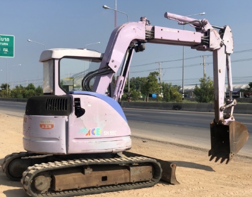 ขายรถขุด SUMITOMO SH55U-2 (เทียบเท่า PC50) นำเข้าเองจากญี่ปุ่น สภาพสวยพร้อมใช้ มีVDOการทำงานครับ
