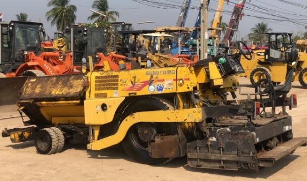 ขายรถปูยาง SUMITOMO HA31W-2 (ขนาด 3 เมตร) ปี 2002 นำเข้าเองจากญี่ปุ่น สภาพสวยพร้อมใช้ มีVDOการทำงานครับ ขายรถปูยาง SUMITOMO HA31W-2 (ขนาด 3 เมตร) ปี 2002 นำเข้าเองจากญี่ปุ่น สภาพสวยพร้อมใช้ มีVDOการทำงานครับ