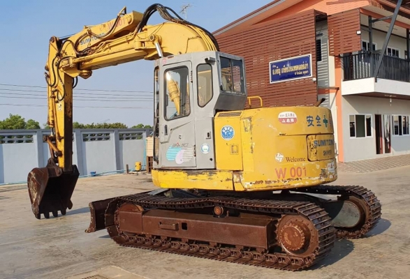 ขายด่วนราคาพิเศษ485,000บาทรถแบคโฮซูมิโตโม่SH120เทียบเท่าPC120รถนอกเพิ่งนำเข้ามาใหม่ยังไม่เคยใช้งานในเมืองไทยเลย