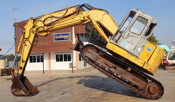 ขายด่วนราคาพิเศษ485,000บาทรถแบคโฮซูมิโตโม่SH120เทียบเท่าPC120รถนอกเพิ่งนำเข้ามาใหม่ยังไม่เคยใช้งานในเมืองไทยเลย