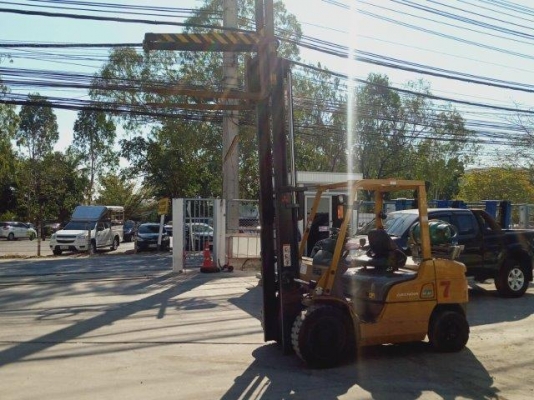 Mitsubishi FG30NT #48112 ฟอร์คลิฟต์ 3 ตัน ระบบแก๊ส โทร. 080-6565422 (หนิง)