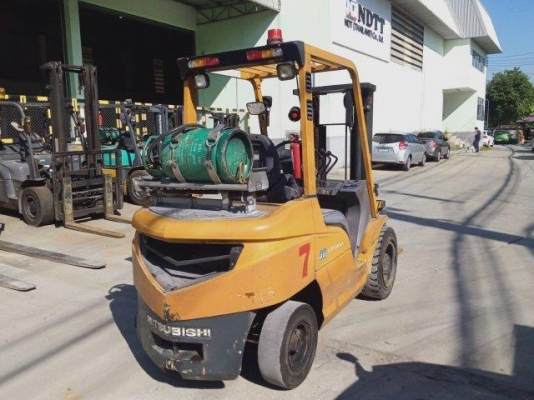 Mitsubishi FG30NT #48112 ฟอร์คลิฟต์ 3 ตัน ระบบแก๊ส โทร. 080-6565422 (หนิง)