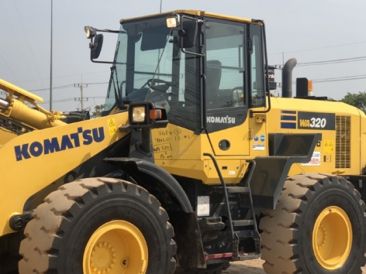ขายรถตักล้อยาง KOMATSU WA320-7 ปี 2017 นำเข้าเองจากญี่ปุ่น สภาพสวยพร้อมใช้