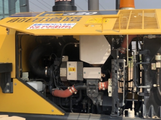 ขายรถตักล้อยาง KOMATSU WA320-7 ปี 2017 นำเข้าเองจากญี่ปุ่น สภาพสวยพร้อมใช้