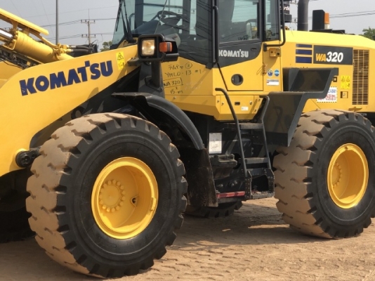 ขายรถตักล้อยาง KOMATSU WA320-7 ปี 2017 นำเข้าเองจากญี่ปุ่น สภาพสวยพร้อมใช้