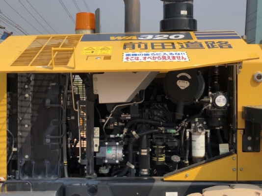 ขายรถตักล้อยาง KOMATSU WA320-7 ปี 2017 นำเข้าเองจากญี่ปุ่น สภาพสวยพร้อมใช้