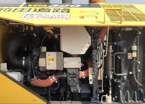 ขายรถตักล้อยาง KOMATSU WA320-7 ปี 2017 นำเข้าเองจากญี่ปุ่น สภาพสวยพร้อมใช้