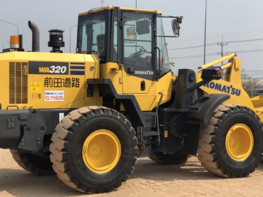 ขายรถตักล้อยาง KOMATSU WA320-7 ปี 2017 นำเข้าเองจากญี่ปุ่น สภาพสวยพร้อมใช้