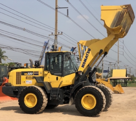 ขายรถตักล้อยาง KOMATSU WA320-7 ปี 2017 นำเข้าเองจากญี่ปุ่น สภาพสวยพร้อมใช้