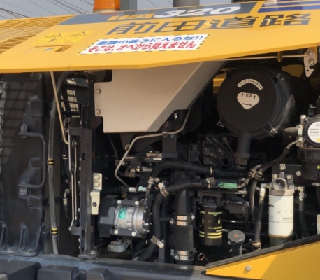 ขายรถตักล้อยาง KOMATSU WA320-7 ปี 2017 นำเข้าเองจากญี่ปุ่น สภาพสวยพร้อมใช้