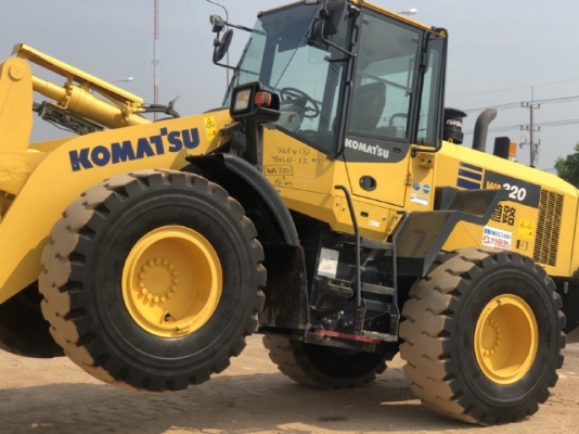 ขายรถตักล้อยาง KOMATSU WA320-7 ปี 2017 นำเข้าเองจากญี่ปุ่น สภาพสวยพร้อมใช้