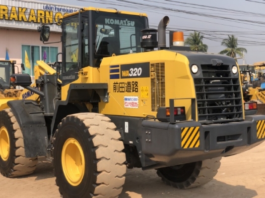 ขายรถตักล้อยาง KOMATSU WA320-7 ปี 2017 นำเข้าเองจากญี่ปุ่น สภาพสวยพร้อมใช้