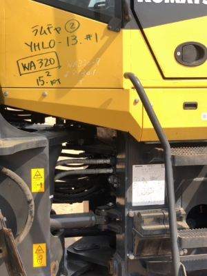 ขายรถตักล้อยาง KOMATSU WA320-7 ปี 2017 นำเข้าเองจากญี่ปุ่น สภาพสวยพร้อมใช้