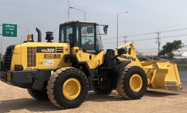 ขายรถตักล้อยาง KOMATSU WA320-7 ปี 2017 นำเข้าเองจากญี่ปุ่น สภาพสวยพร้อมใช้