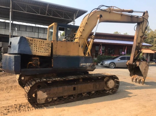 ขายถูก 255,000 KOMATSU pc 100 รุ่น 3 พร้อมลายหัวเจาะ เครื่องเดิมดี  ปั้มแรง โช่หนา เอวแน่น สภาพพร้อมใช้ สนใจ   ปทุมธานี  สามโคก ขายถูก 255,000  064-191-1112